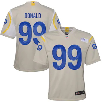 youth nike aaron donald bone los angeles rams game jersey_p